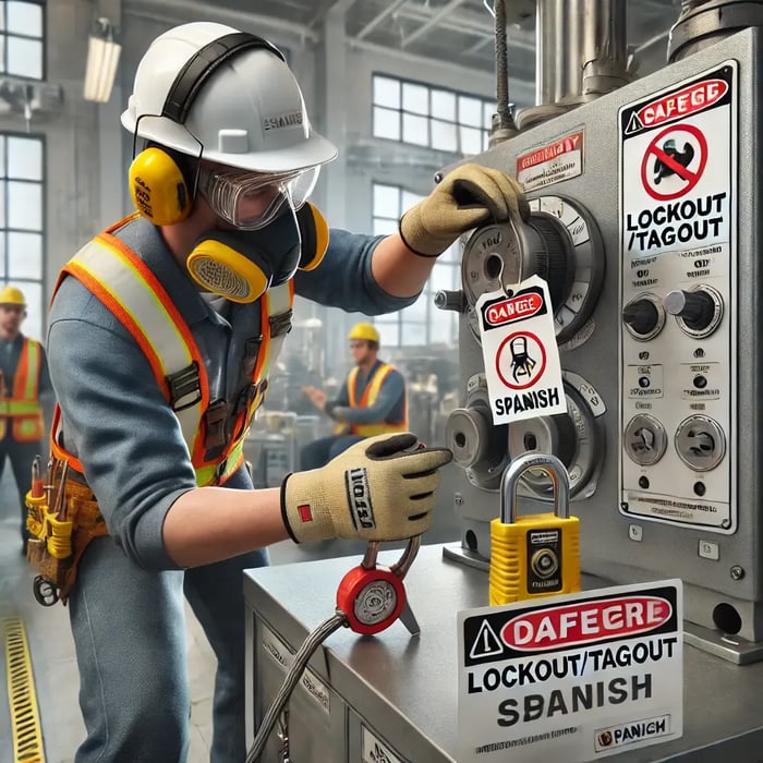 OSHA Lockout / Tagout (Spanish) image